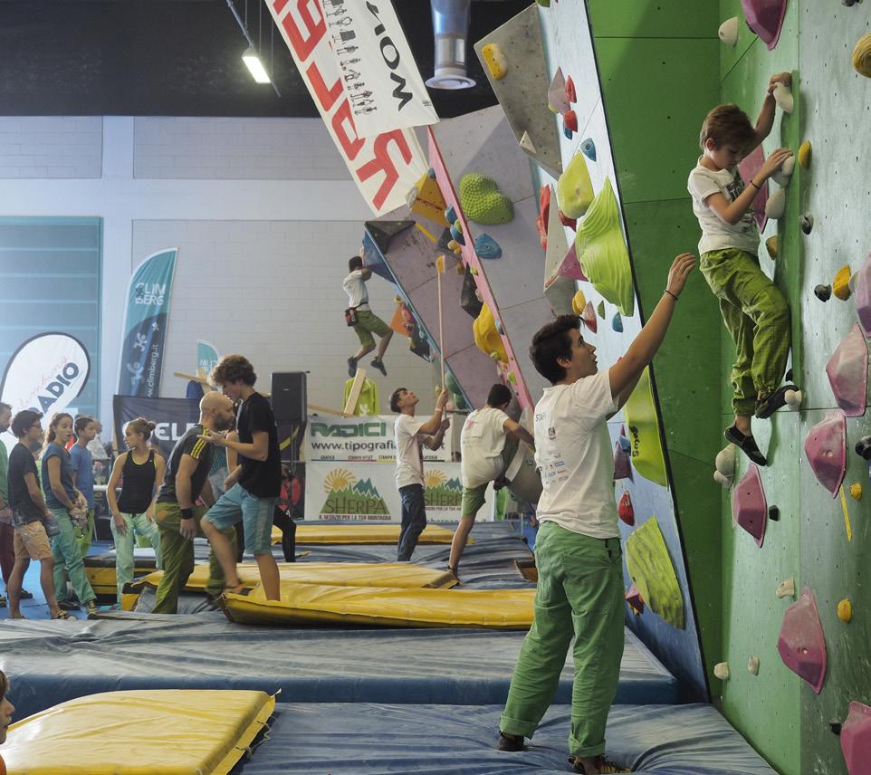 CLIMBING VILLAGE Proposta totalmente dedicata al mondo del climbing con strutture e