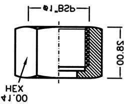 The R5CX spray tips are manufactured with a special attachment to guarantee a perfect alignment and fixing. The flat spray is pre-set at 15 to the body.