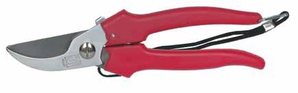 and gardening shears, s/steel straight blades Forbici professionali per vendemmia e