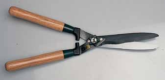 forbici per siepe hedges shears Lunghezza lame 210 mm Con ammortizzatore Manici in legno 85995 Blade length 210 mm With damper Wooden handles Lama ondulata Easycut Con Lunghezza lame 225 mm Con