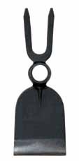 Forged hoes Hearth / Prong Ø hole 29-31 mm