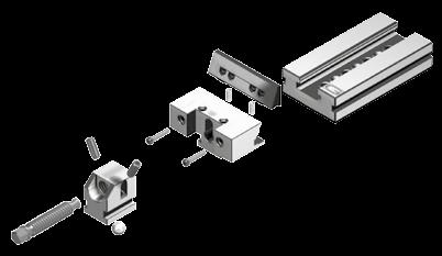 Sistema modulare erardi Elementi modulari a reticolo serie Standard erardi modular system Standard series grid modular elements PU O JS Tipo (grandezza) morsa / Vise (type) size rt.