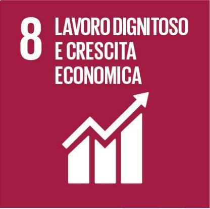 Obiettivo 8: Incentivare una crescita economica duratura, inclusiva e