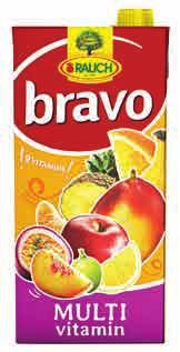 SUCCO BRAVO RAUCH gusti assortiti