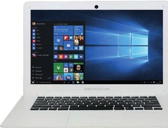 6, Wi-Fi, Webcam, Windows 10 MEDIACOM M-SBS140C NOTEBOOK Intel Atom Z3735F,