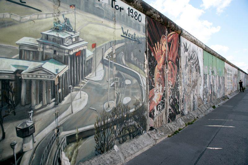 Berlino East Side Gallery: tratto