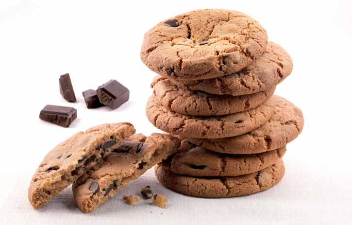 AMERICAN LIFESTYLE Cookies cod. 0343 Biscotto di pasta frolla con goccie di cioccolato fondente.