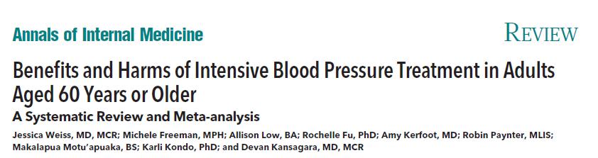 Data relevant to frail elderly adults and the effect of multimorbidity are limited Weiss