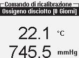 Stato calbrazone: calbrato _ Nel menu Sstema, evdenzare GLP e premere Invo per vsualzzare e modfcare le mpostazon GLP.