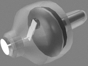 catodo Tubo radiogeno Macchia focale anodo catodo Catodo anodo elettrodo negativo costituito da due filamenti, uno più piccolo e uno più grande, all interno di coppe focalizzatrici Anodo elettrodo