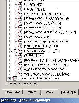 to/zsjoker e sono: CODEC codec video : Div x 5.05 codec audio : Mp3 Lame codec audio: Fraunhofer II MPEG Layer3 (profes.