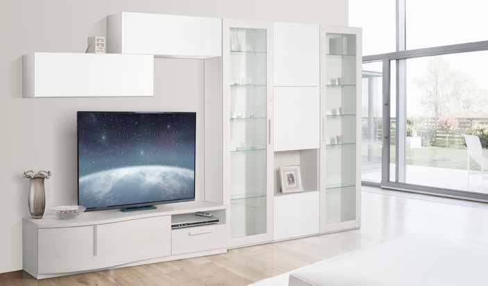 porta tv curva. Misure 360x60x218cm. 849 1.