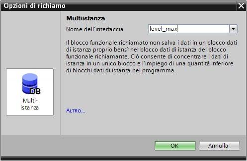 Messaggi 6.5 Programma di esempio per i messaggi di programma Creazione di messaggi di programma Per creare il messaggio di programma per il programma di esempio procedere come indicato di seguito: 1.