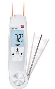 termometro a infrarossi e a penetrazione per le misure di controllo, passando per i data logger WiFi per gli allarmi e la registrazione automatica della temperatura e sino ai tablet che i vostri
