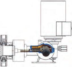 HEAD SS36 or CERAMIC PISTON DIAPHRAGM VERSION TESTATA POMPANTE DI SERIE IN AISI36,