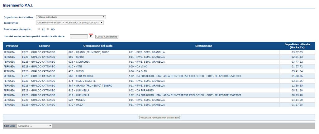 2. Gestione PIANO ASSICURATIVO INDIVIDUALE 2.