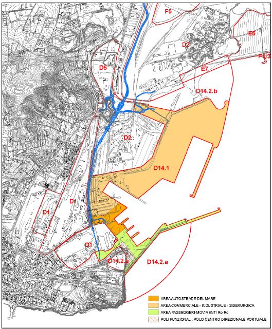 Portuale di Piombino 3 PREVISIONI DEL PIANO REGOLATORE