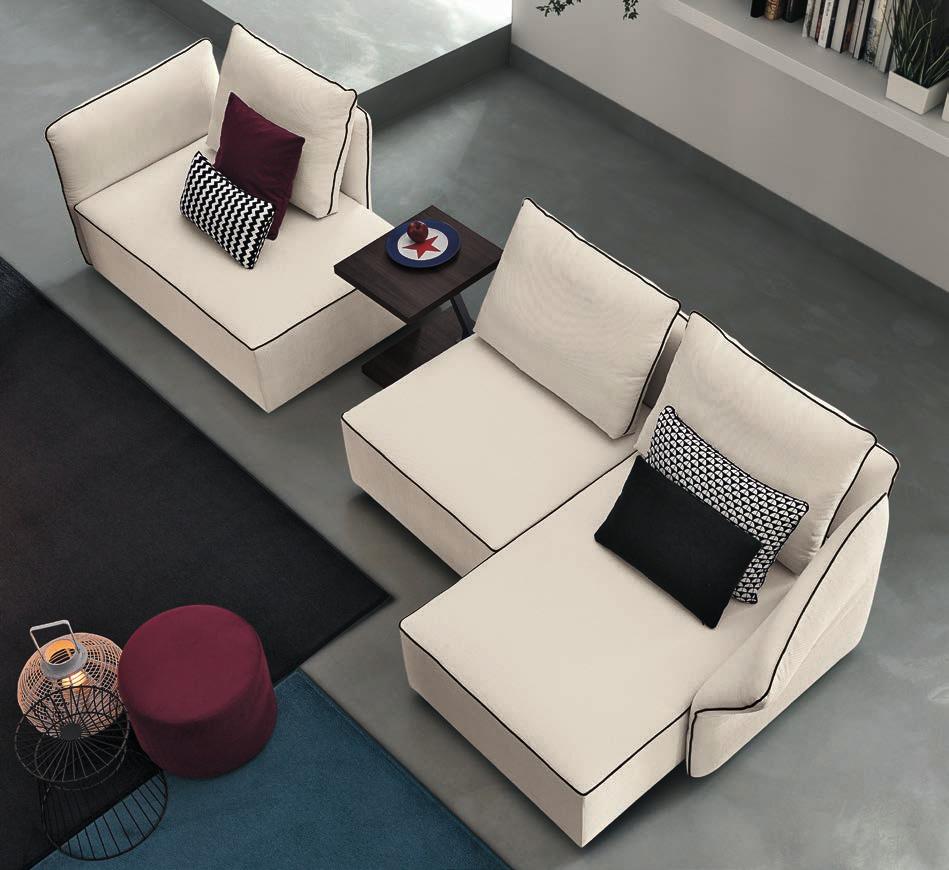 PLATINO DIVANO sofa RIVESTIMENTO covering TESSUTO fabric ARTICOLO type RV26RT RITUAL
