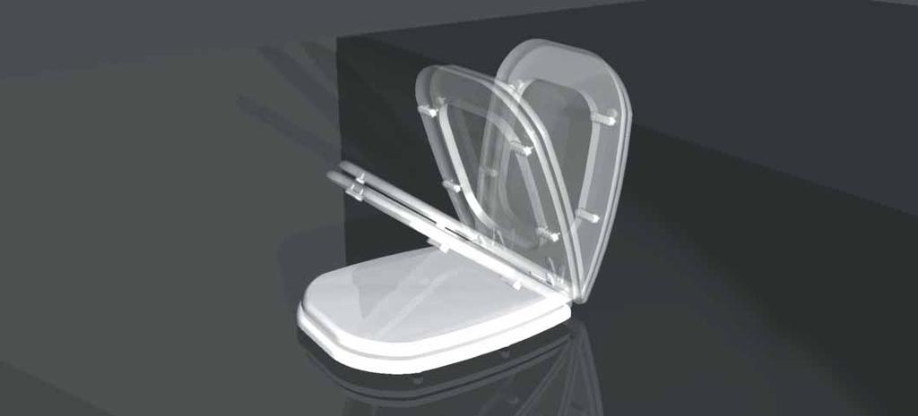 Sedile a discesa controllata_toilet seat with controlled descent Nome Cerniera S.M.S. (Slow Motion System) La cerniera a frizione è il risultato di studi e ricerche condotte al fine di migliorare il comfort dei dispositivi in uso quotidiano nelle nostre abitazioni.