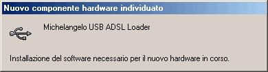 dispositivi hardware installati nel sistema.