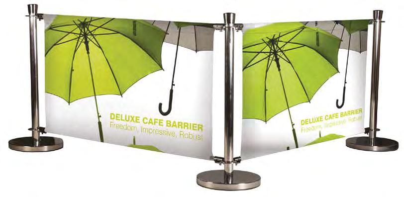 Sistemi Guidalinee Outdoor/Indoor Outdoor/Indoor / Sistemi Guidalinee Transenna Cafè Economy UB214 - Transenna modulare resistente e ideale per