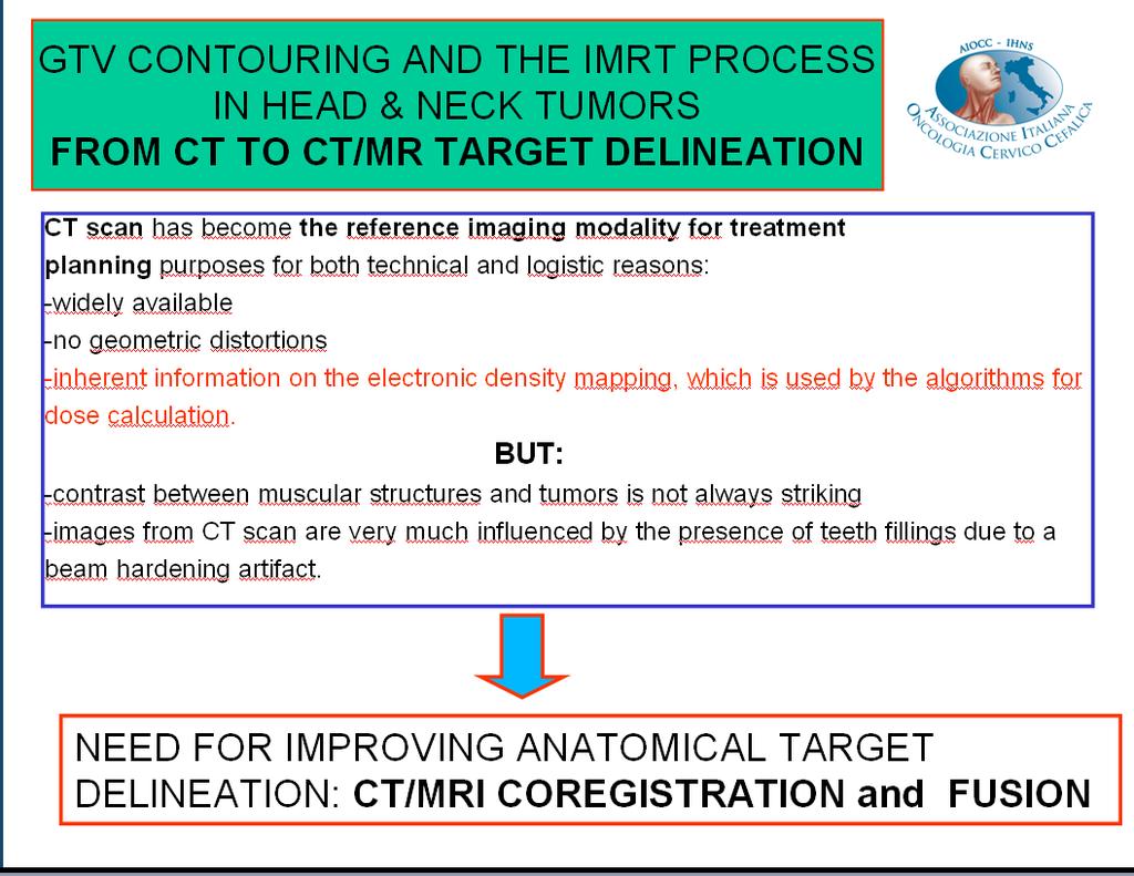 OBIETTIVI DELL INTEGRAZIONE DELL IMAGING MORFOLOGICO RM NEL