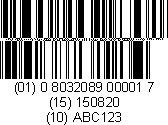 Dalla scansione del GS1 DataBar, vengono catturati il GTIN della referenza a peso variabile (8032089000024), il peso dell unità di vendita (1,284 kg), la best before date (20 agosto 2015) e il numero