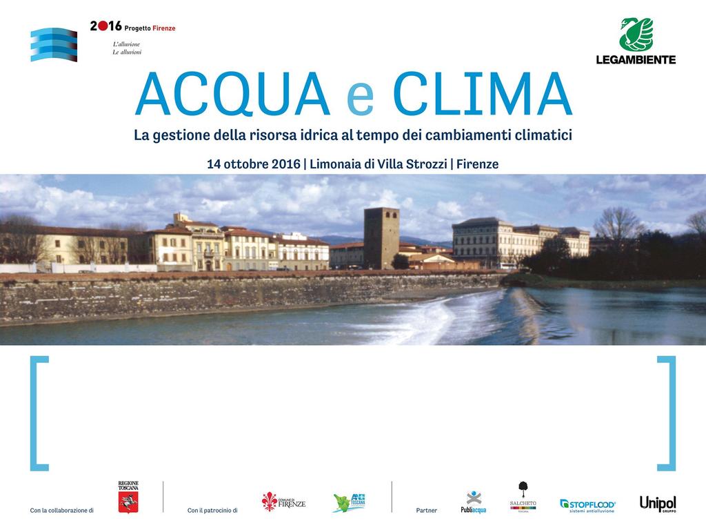 Direzione Generale per il Clima e l Energia Acqua e Adattamento Strategia e Piano Nazionale di Adattamento ai Cambiamenti Climatici Acqua e Adattamento Le iniziative