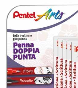 PENNE REGALO Penna doppia punta pennello