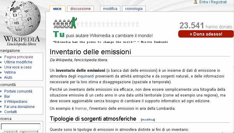 L ESEMPIO DI WIKIPEDIA: