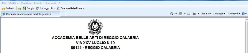 Inserire i dati nel menu di scelta. Nel caso di minorenni inserire gli estremi del documento del genitore. Scegliere dal menu a tendina il tipo di Stampa: Explorer, Pdf o Word.