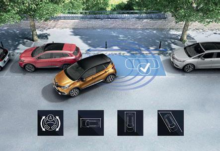 Il meglio della città Protezione Dotato di airbag frontali e laterali anteriori, Nuovo Renault Captur si distingue per il suo marcato