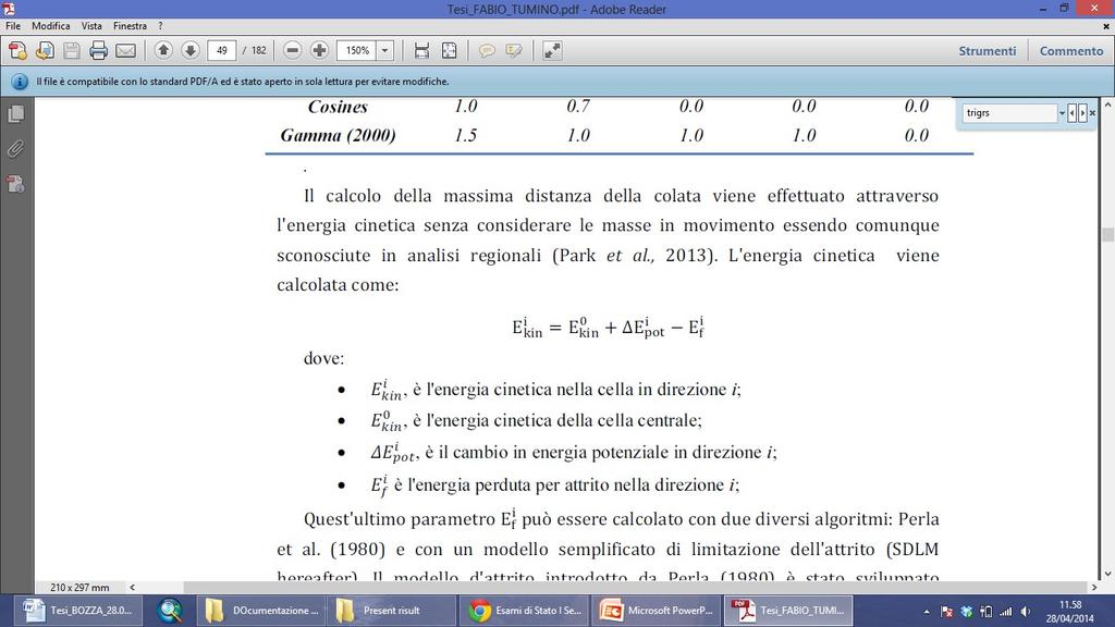 movimento) Criterio semplice che conservazione dell energia rispetta la Simplified