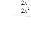 x = A x I polinomi Q x e R x soddisfano quindi le nostre richieste. Ma sono unici? E sempre possibile trovarli? A queste domande risponde il TEOREMA DELLA DIVISIONE EUCLIDEA.