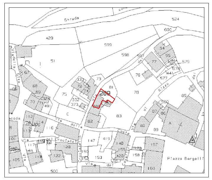 ANALISI STORICO CRITICA DELL INTERVENTO L edificio faceva parte del Castello di Montevettolini, un intero borgo fortificato che risaliva al 1100.