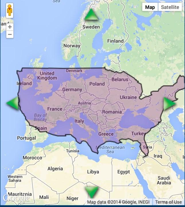 Usa e Ue a confronto 1 Governo 50 Stati 1 lingua Area: 9.850.