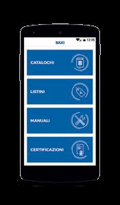 Fumisteria È nata Baxi On the go: l app per avere tutta la documentazione Baxi a portata di mano!