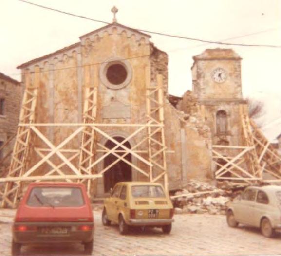 Terremoto dell Irpinia (AV) 23 novembre 1980 h 19.34 2.914 vittime Magnitudo 6.