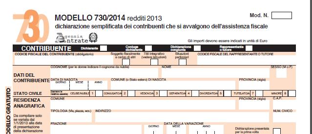 Modello 730-2014 Impatto e gestione delle novità