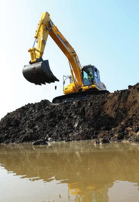 La qualità su cui contare Qualità Komatsu Grazie alle tecniche più avanzate di computer design (CAD) e a un programma completo di test, Komatsu produce macchine in grado di soddisfare gli standard