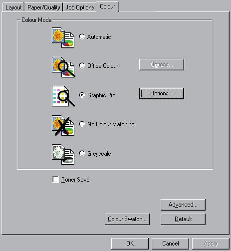 CORRISPONDENZA DEL COLORE DI UN MONITOR, DI UNO SCANNER O DI UNA FOTOCAMERA È possibile utilizzare il sistema di corrispondenza colori Grafica professionale per creare una corrispondenza tra i colori