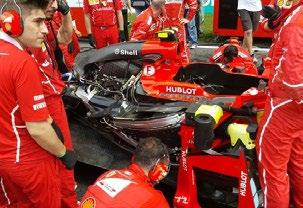 Per Vettel si è trattato di un condotto che non faceva arrivare aria a sufficienza al turbo, cosa che ha bloccato il tedesco durante la qualifica e facendolo partire ultimo.