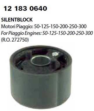 R121830640 Silent block staffa motore-telaio Piagg