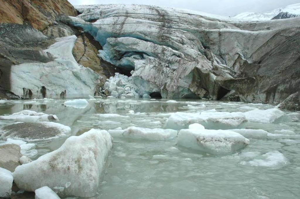 NEL 2006 INIZIA A FORMARSI UN PICCOLO LAGO DI