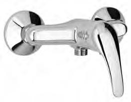 esterno con doccia Duplex Single lever bath-shower mixer with adjustable shower kit 65 G 1/2" 107