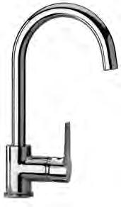 Single-lever kitchen mixer with pull-out spray 0CI00104A16 Miscelatore