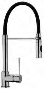 lavello con bocca in silicone orientabile doccia due getti Single-lever kitchen mixer 0ES00582B16