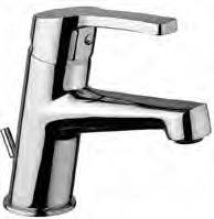 leva clinica e scarico automatico 1 1/4 Medical-lever basin mixer with long spout, 1 1/4 pop-up waste