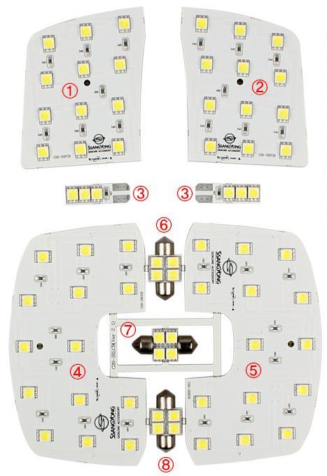 Korando 61-09AP000999 SET