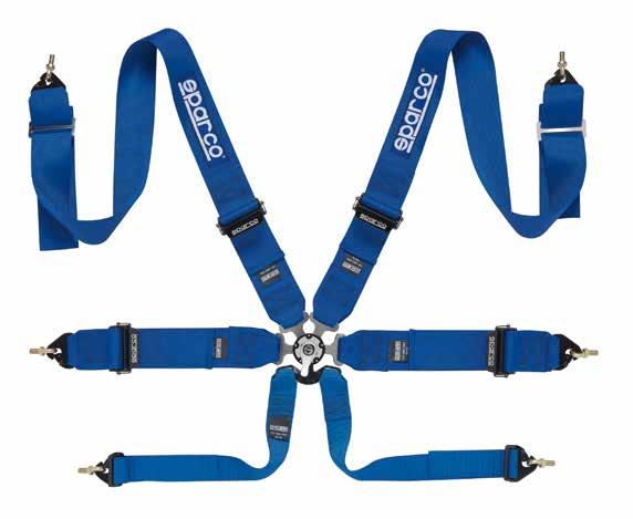 bretelle e ventrali 3 6 point harness with 3